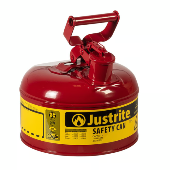 Justrite 7110100 4 Litre Çelik Emniyetli Kap